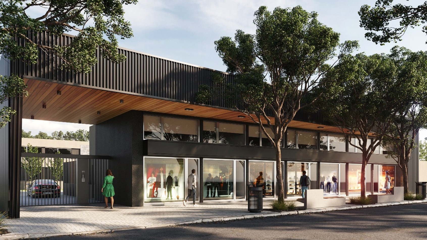 San Martin y Colombia - Pueblo Esther.-